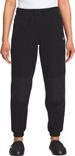 The North Face Fleece Pants Womens L Black Polyester Alpine Polartec 200 Joggers