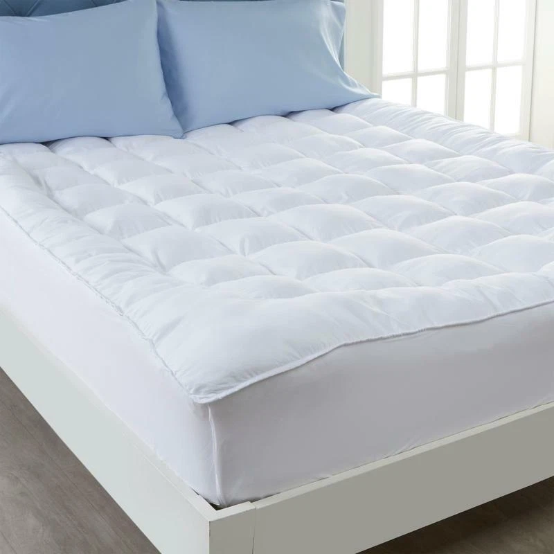 Concierge Collection Reversible Pillowtop SuperLoft Mattress Topper, Queen - Image 4 of 4