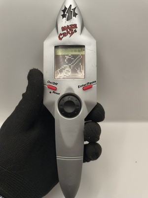Vintage Electronic Maze Craze Handheld Video Game Manley Toy Quest Test Working