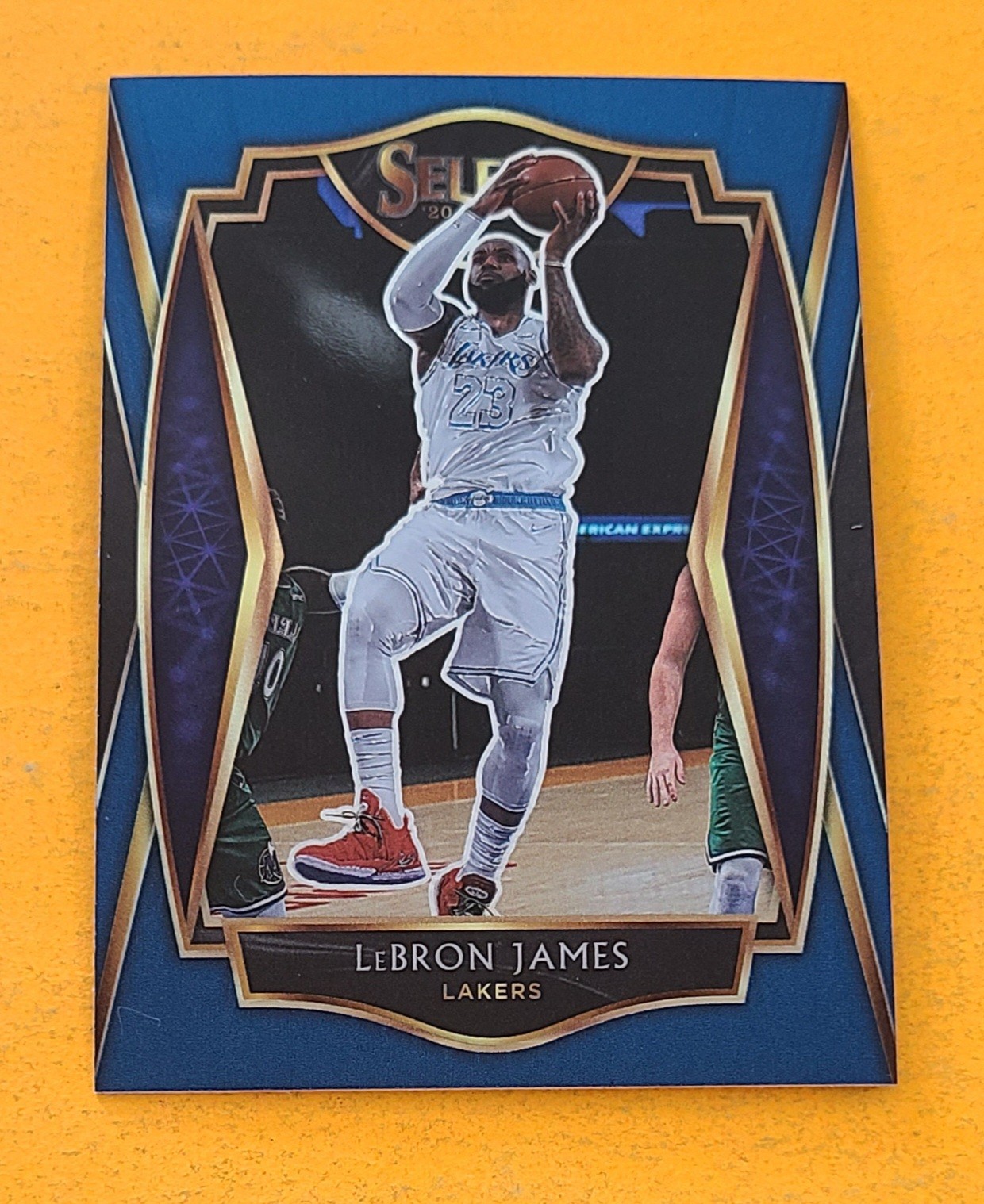 2020-21 Panini Select #113 LeBron James Blue