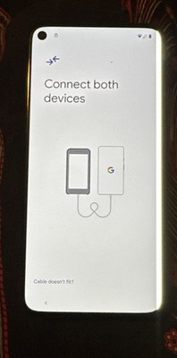 Google Pixel 5 128 GB Black Power Up Unknown Fast Ship Good Glass Bad LCD