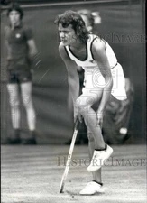 1978 Press Photo Evonne Cawley injury at Wimbledon - KSB35791