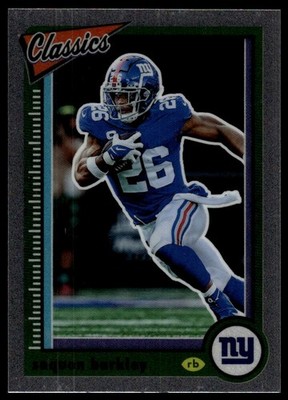 2022 Panini Classics Saquon Barkley #73 Premium Edition