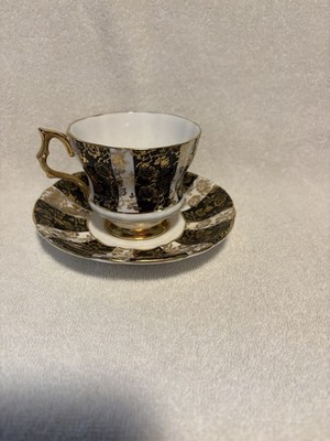 Vintage Royal Windsor Fine Bone China Tea Cup and Saucer