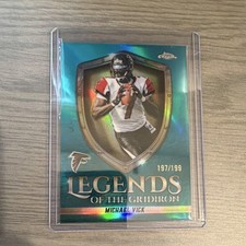 Topps 2025 NFL Chrome Legends of the Gridiron Michael Vick #LOG-2 /199 Falcons 