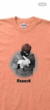 fuct Made in USA ???? Kill HUMANS, NOT ANIMALS Orange Peach vegan SSDD Supreme