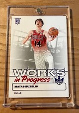 2024-25 NBA Court Kings Matas Buzelis RC Rookie #19 🔥 Works In Progress /99