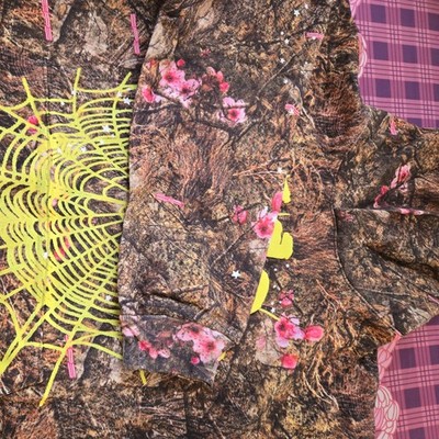 Sp5der OG Web Camo Hoodie Real Tree Pattern Size Large 100% Cotton