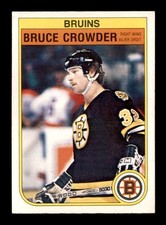1982 O-Pee-Chee #9 Bruce Crowder   NM/NM+ X3461065