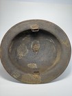 WWI US M1917 Doughboy Helmet Shell Budd Mfg Heat Stamp ZC 49 Painted Insignia — photo 6