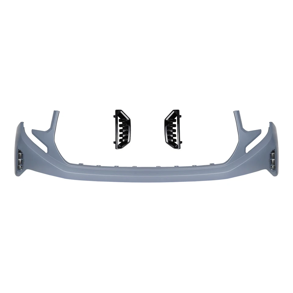 Front Bumper Cover Assembly Kit For 2022-2026 GMC Sierra 1500 w/ Lower Deflector - Image 4 of 4