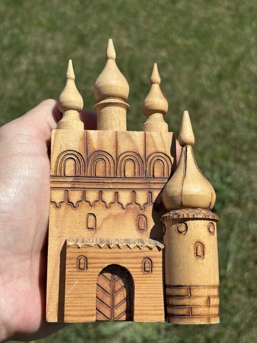 Russian Handmade Wooden Carving/ Souvenir Onion Domes