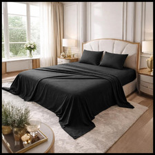 Dan River California King Sheet Set Soft 100 Cotton T-Shirt Sheets Deep Pocket