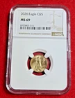 2026 Gold Eagle G$5 - NGC MS69 - 1/10th oz. Gold