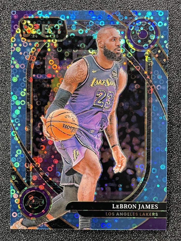 2024-25 Panini Select LeBron James #241 Courtside Light Blue Disco /99