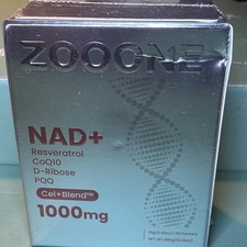 ZOOONE NAD+ Supplement 1000mg CoQ10 Resveratr...