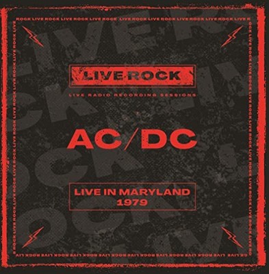 AC/DC - Live in Maryland 1979 - Vinyl Record lp - G4z