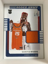 2025 Panini Donruss WNBA - Rookie Jerseys Saniya Rivers #12 (MEM, RC)