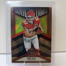 TRAVIS KELCE 2023 LEGACY FOOTBALL UNDER THE LIGHTS BRONZE KC CHIEFS /100