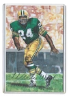 Goal Line Art Card - Willie Wood - Gold Seal Autograph #/100