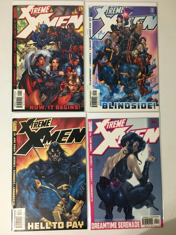 X-Treme X-Men (2001) Vol. 1 Lote de 47 Cómics - Serie Completa Edición #1-46 Foto 2 de 4