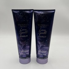 2 VICTORIA'S SECRET LOVE SPELL STARLIT FRAGRANCE LOTION 8 FL OZ