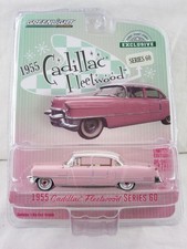 1955 CADILLAC FLEETWOOD * NEW Greenlight * Series 60 - 2022 Diecast Car Pink
