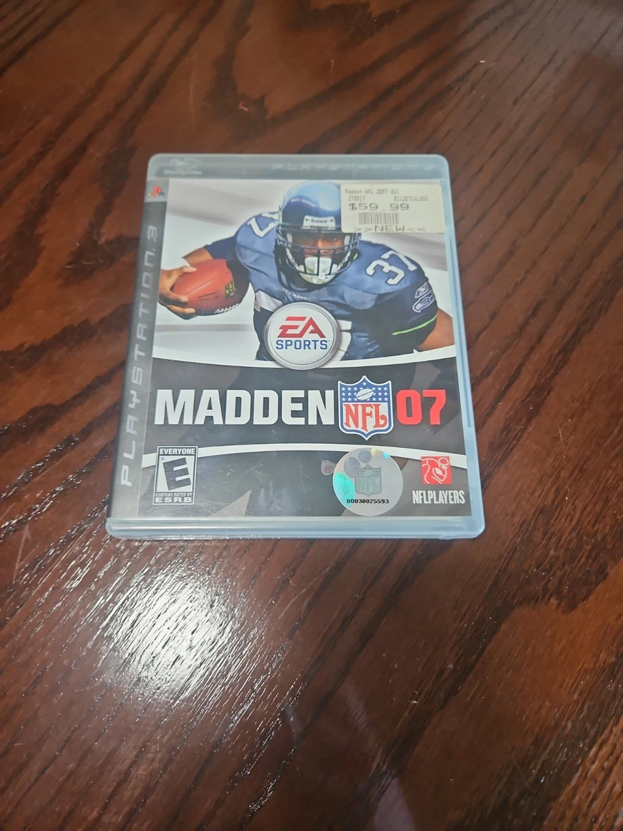 Madden NFL 07 Sony PlayStation 3 2007 Video Games for sale | eBay