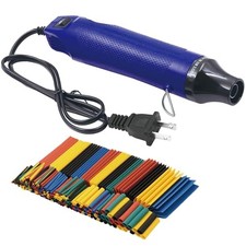 Wire Heat Shrink Tubing Kit Mini Heat Gun 328 PCS 21 Shrink Wrap Cable