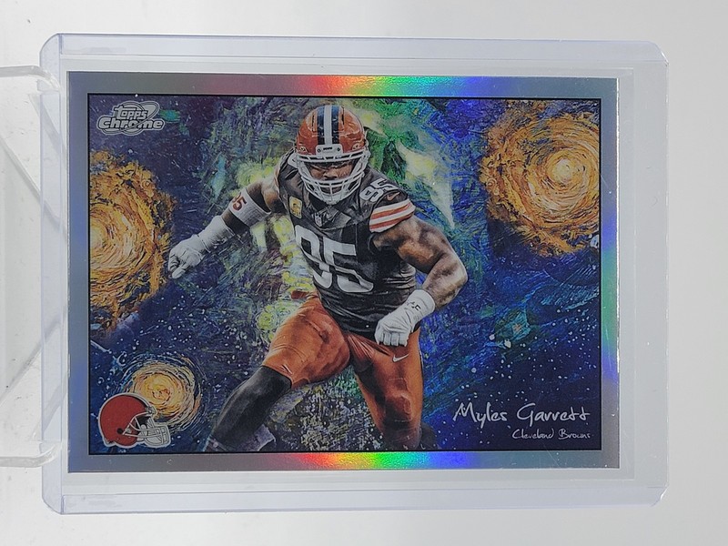MYLES GARRETT 2025 TOPPS COSMIC CHROME STARS IN THE NIGHT #STN-23 BROWNS B Q5849