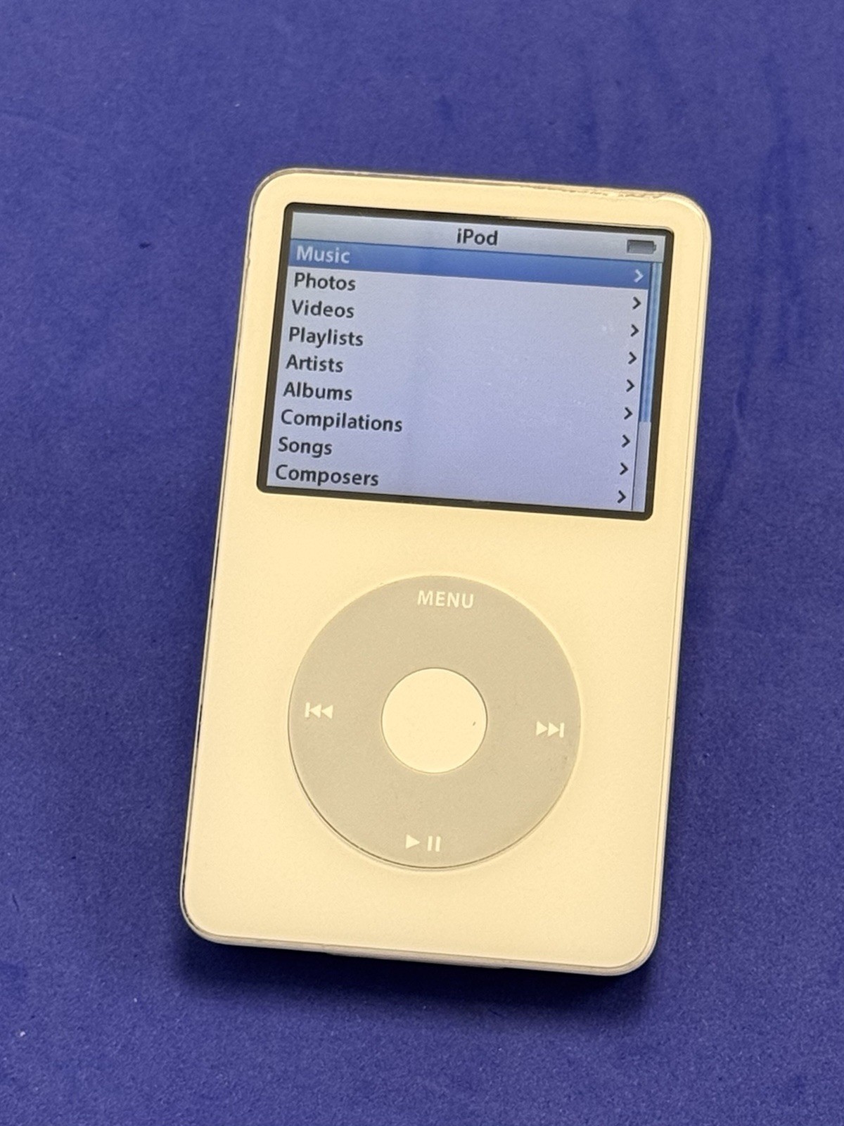 *Working* Apple iPod Classic 80GB A1136 - White