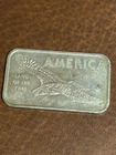 Vintage American Argent Mint 1 Troy Oz .999 Fine Silver Bar Eagle US Coin