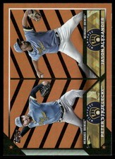 Jason Alexander/Peter Strzelecki 2023 Topps Update Orange and Black Foil
