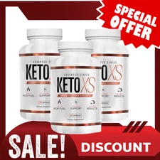MEGA SALE! KetoXS BHB Ketones Supplement - Weight Loss & Keto Diet Support 3PACK
