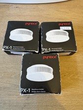 Pyrexx PX-1 3er set Rauchmelder 10 Jahre Batterie mit Magnet-Halterung #00188