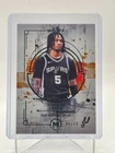 STEPHON CASTLE 2025-26 TOPPS MOTIF BASKETBALL WINSOR GREEN 1/10 #100 SPURS Q6563