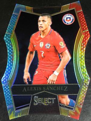 2016-17 Select Alexis Sanchez Tie-Dye # 23/30 Prizm Mezzanine #105 Chile 2017