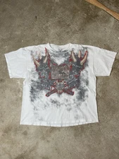 Tapout Tapout Viking Skulls Shirt Size 2XL Grunge Cyber Y2K Mallgoth MMA UFC