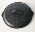 Griswold No. 8 Cast Iron Raised Letter Low Dome Self Basting Skillet Cover