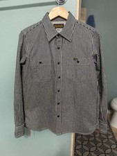 Iron Heart Hickory Work Shirt 12 oz Size M