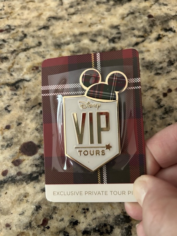 2026 Official Walt Disney World VIP Private Tour Pin