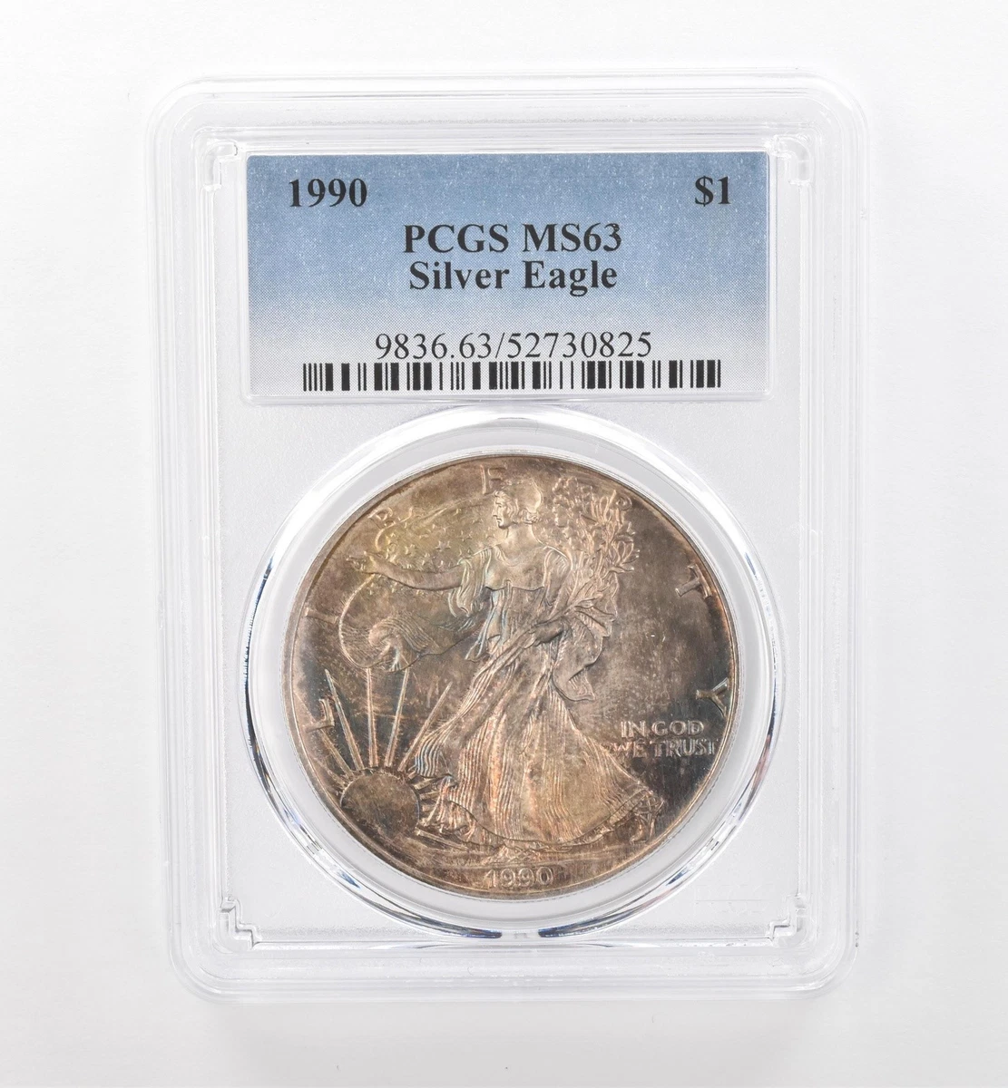 American Eagle MS 63 Graded Silver Bullion Coins for sale | eBay