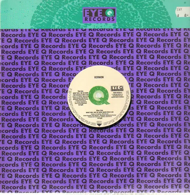 Vernon What Will We Do Now Vinyl Single 12inch Eye Q