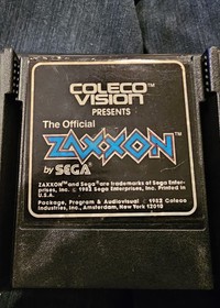 3 Coleco Vision Games: Donkey Kong, Zaxxon & Space Panic 