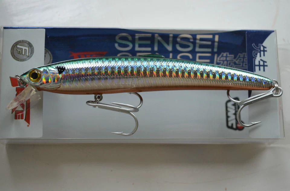 TAKE SENSEI Wobbler Jerkbait Crankbait MeFo Hecht Zander Lachs Forelle 18gr.