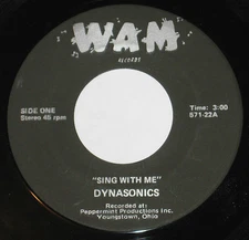 Dynasonics 7" 45 HEAR POLKA Sing With Me WAM Under The Bridge