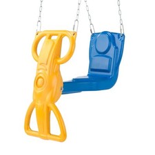 Wind Rider Glider Swing Durable Ergonomic Design for Kids Ages 3 Plus Yellow ...
