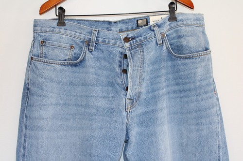 IMOGENE & WILLIE BARTON SLIM FIT STRAIGHT LEG JEANS 38 SHORT 3light wash 38x28 - Picture 2 of 4