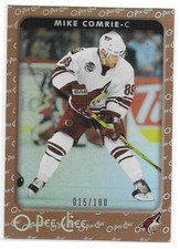 2006-07 O-Pee-Chee OPC Hockey Rainbow Parallel #378 Mike Comrie /100