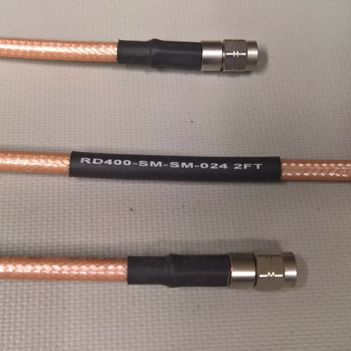 HQ SMA STECKER SILBER M17/128-RG400 Koaxial RF Stecker Hafen Industries - Bild 5 von 16